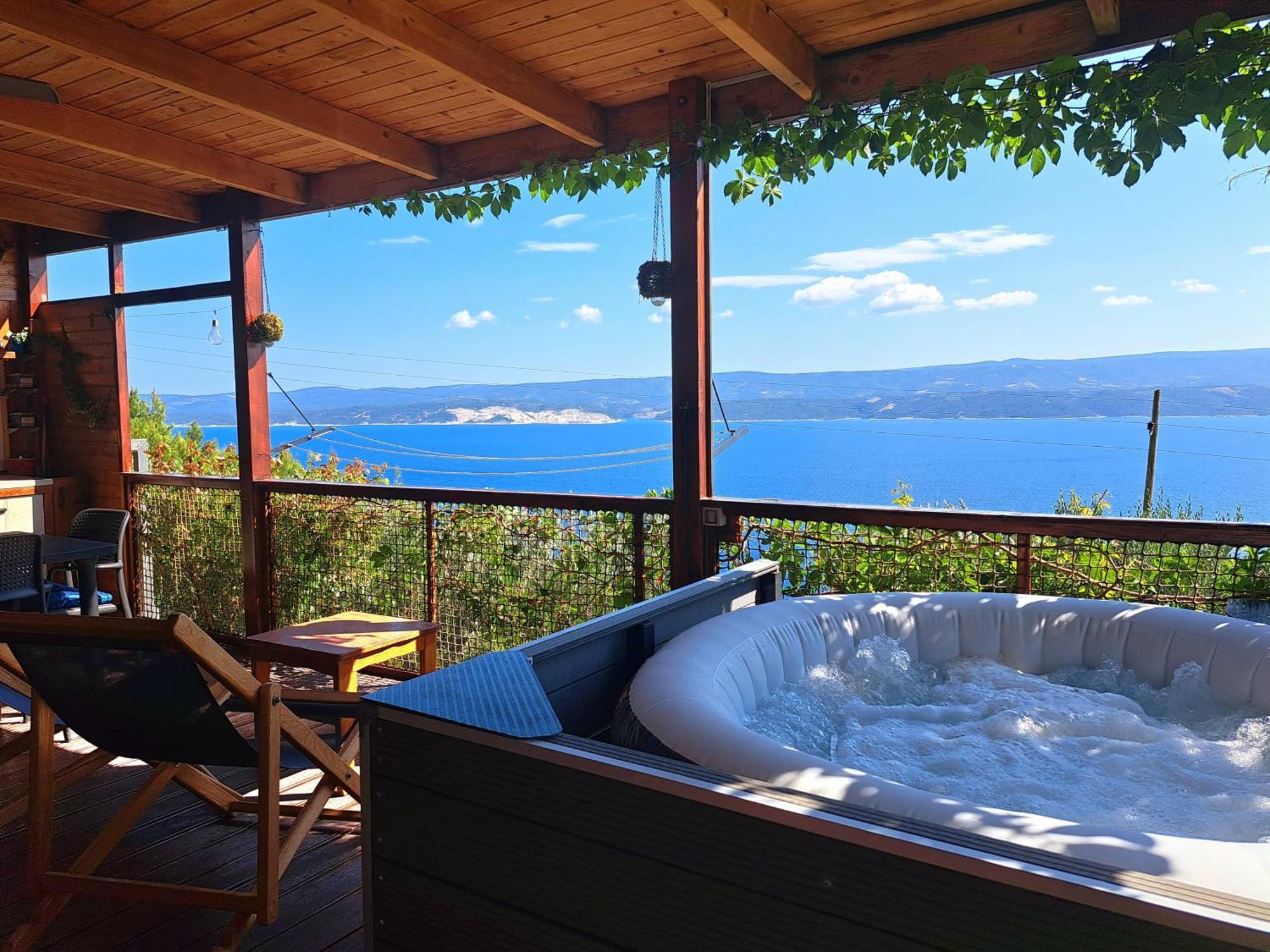 Bella Vista With Jacuzzi 1 Villa Omis Ngoại thất bức ảnh