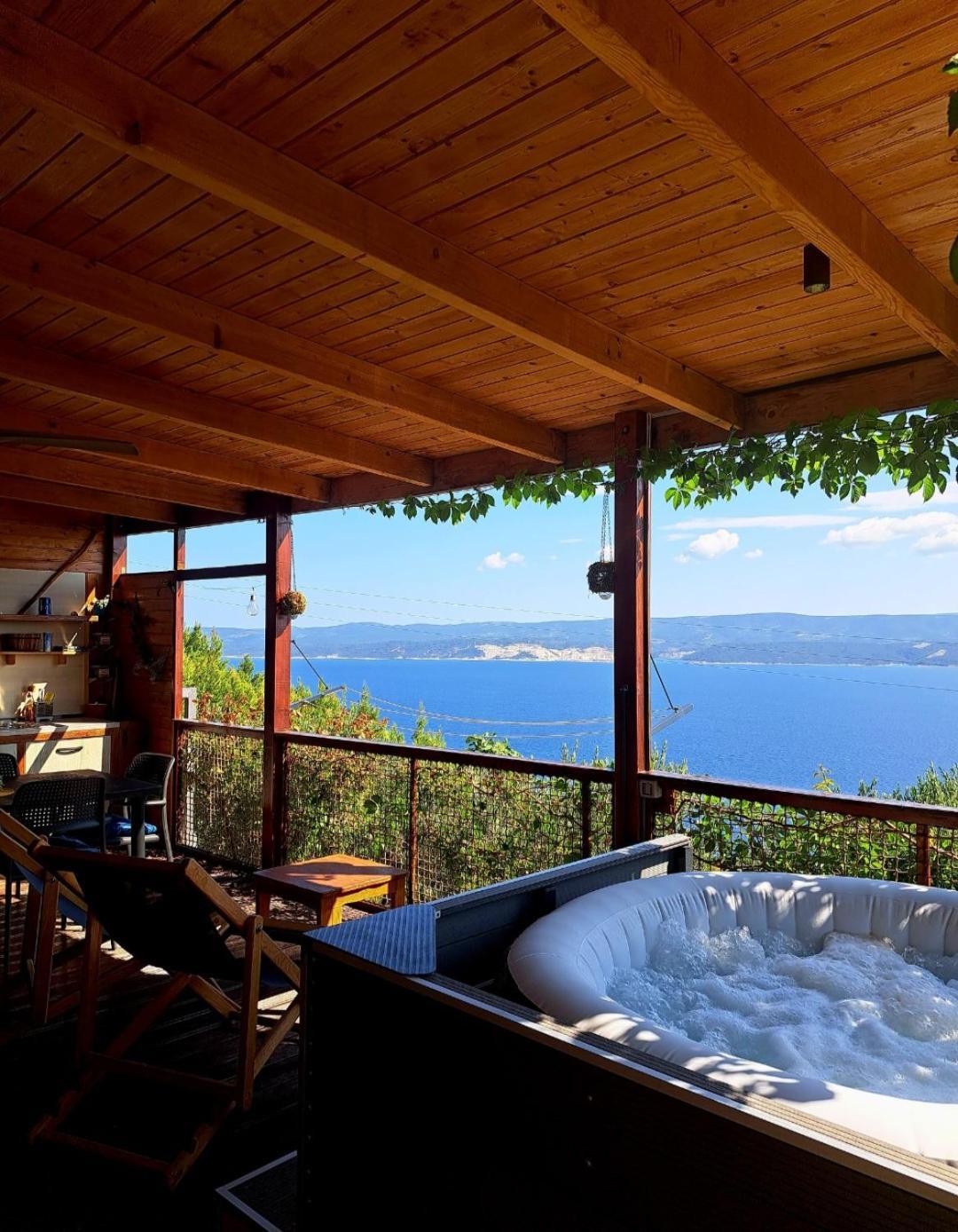 Bella Vista With Jacuzzi 1 Villa Omis Ngoại thất bức ảnh